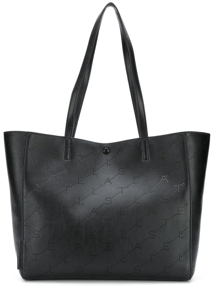 Stella Mccartney Monogram Large Tote - Black