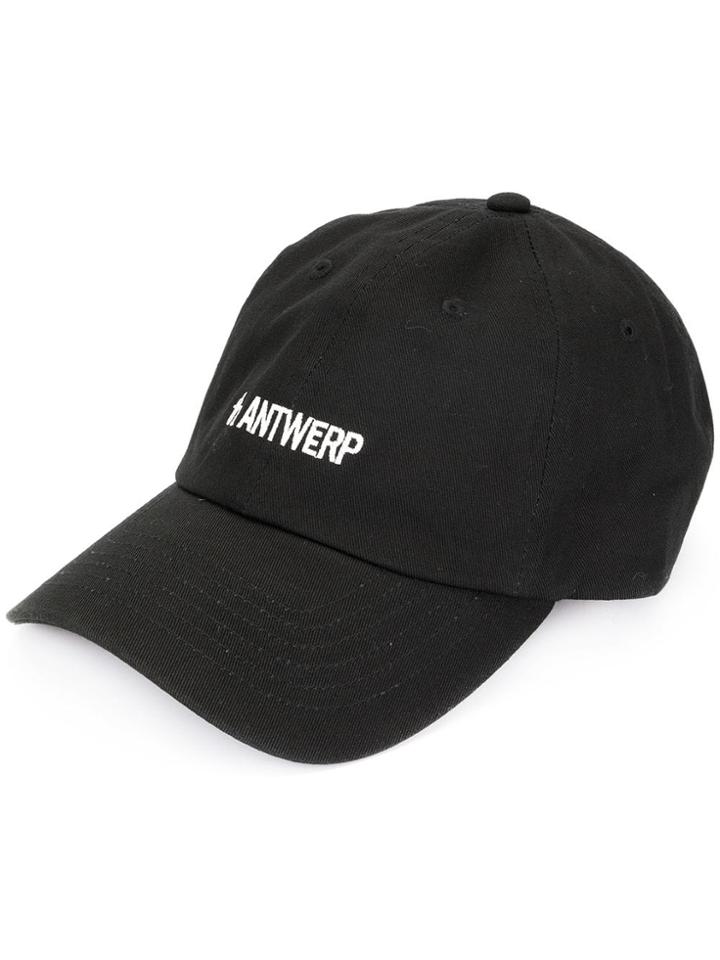 Th X Vier Antwerp Logo Baseball Cap - Black