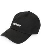Th X Vier Antwerp Logo Baseball Cap - Black