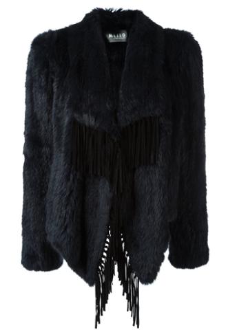 Meteo By Yves Salomon Fringed Fur Coat