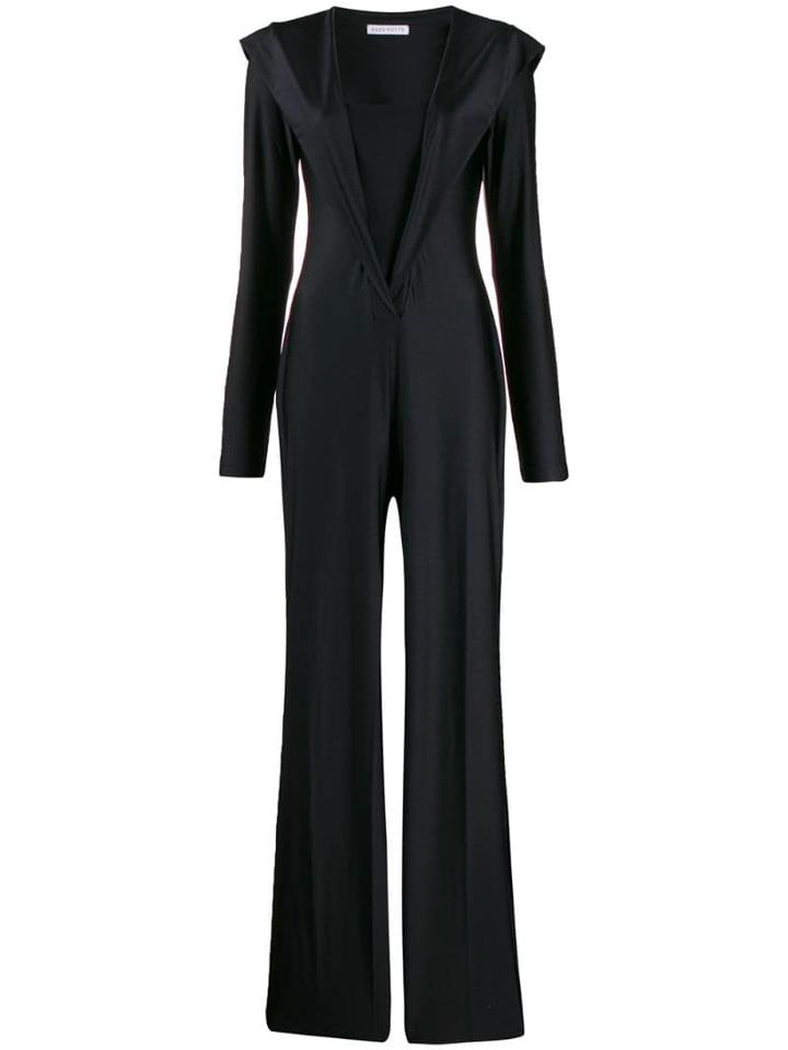 Saks Potts Hooded Jumpsuit - Black