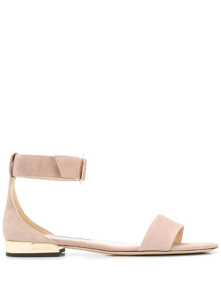 Jimmy Choo Jaimie Flat Sandals - Pink