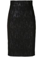 Versace Collection Classic High-waisted Skirt - Black