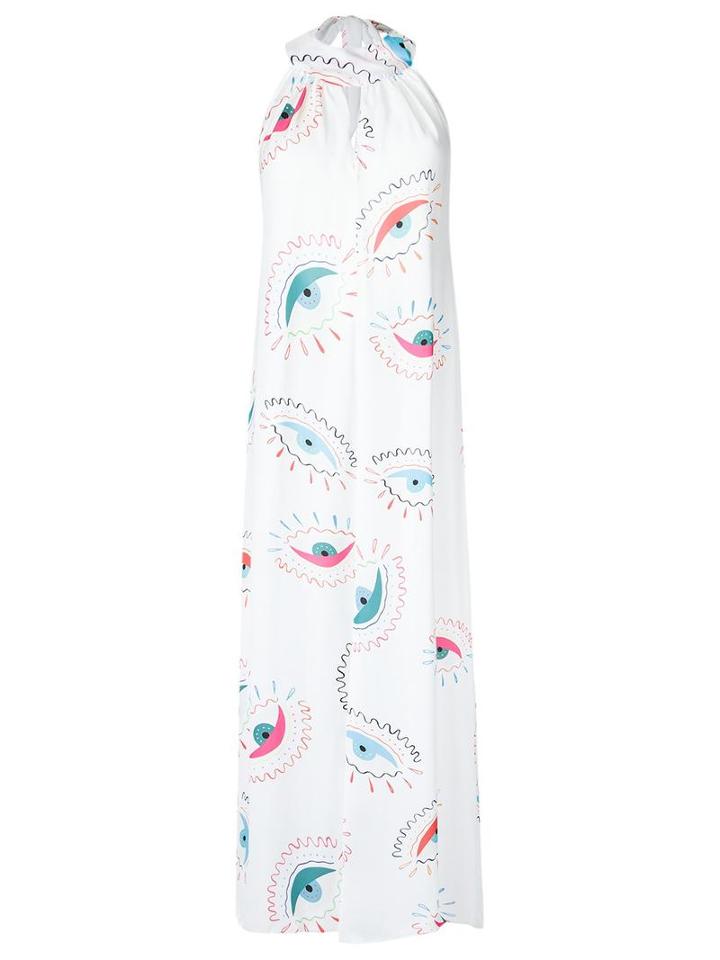 Brigitte - Maxi Dress - Women - Polyester - M, White, Polyester