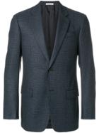 Armani Collezioni Tweed Blazer - Blue