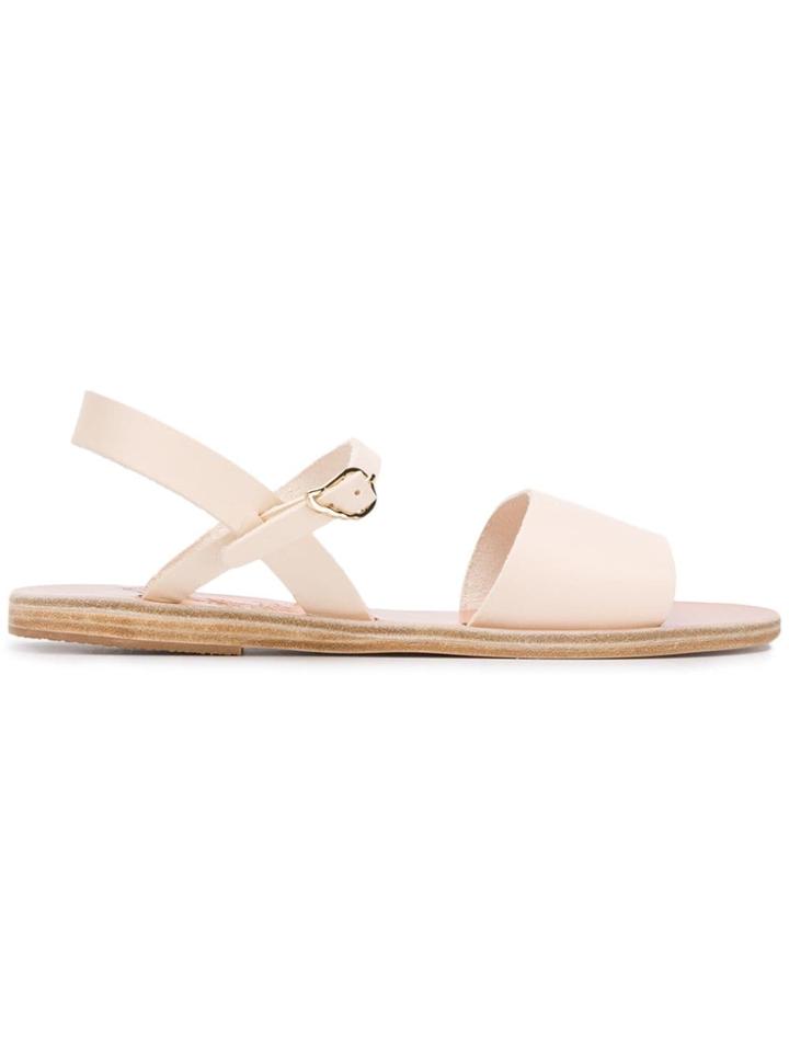 Ancient Greek Sandals Kaliroi Sandals - White