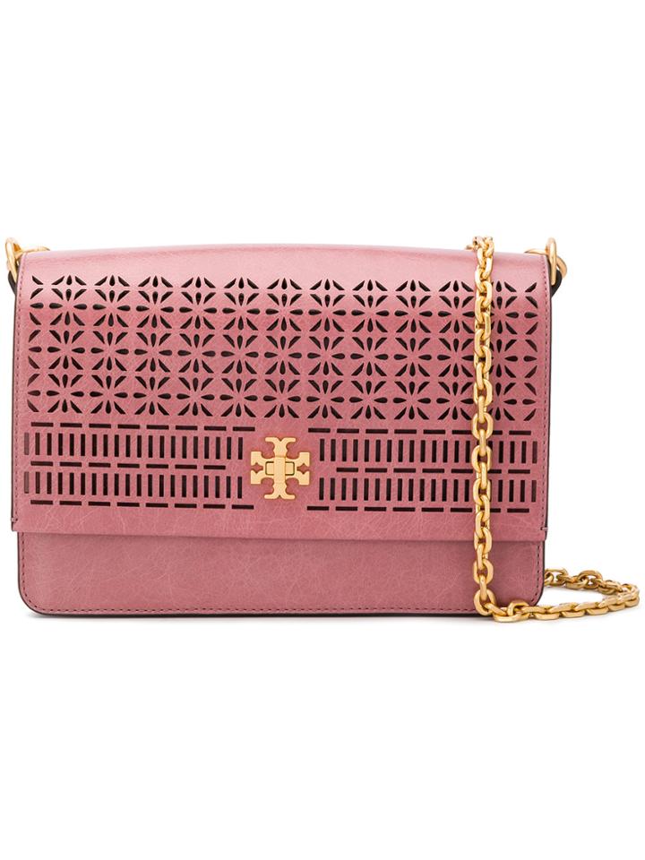 Tory Burch Kira Shoulder Bag - Pink & Purple
