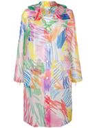 Mira Mikati Tpu Printed Raincoat - Pink & Purple