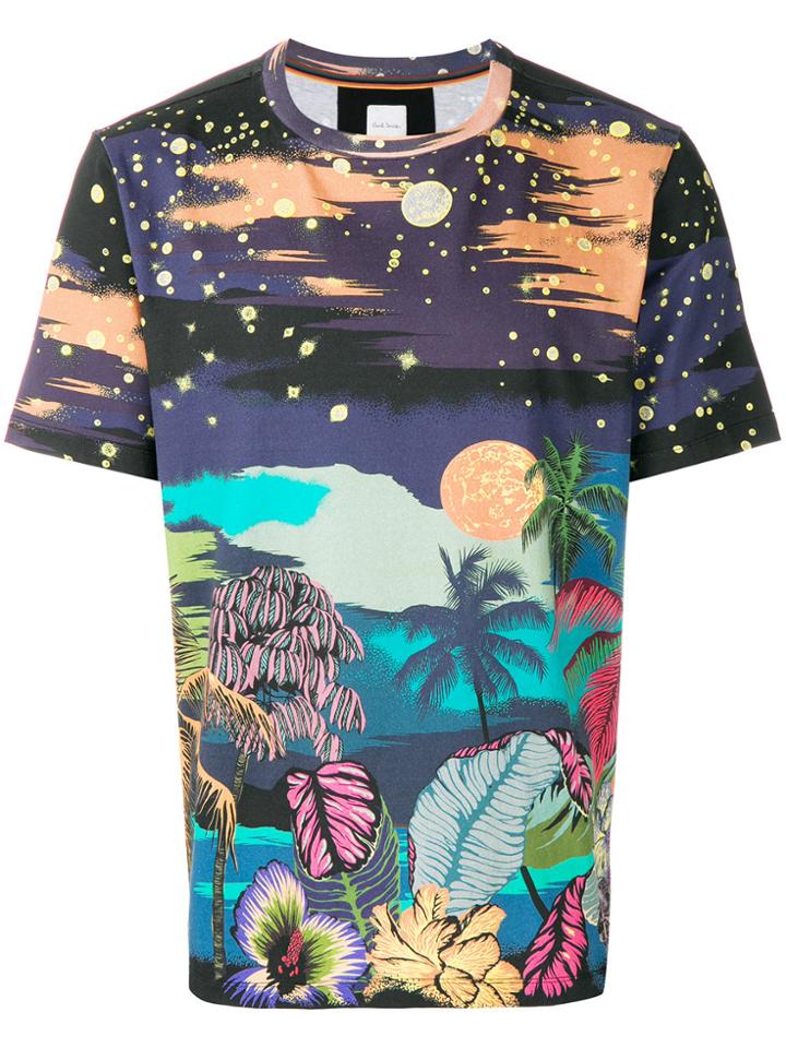 Paul Smith Midnight Print T-shirt - Multicolour