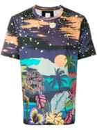 Paul Smith Midnight Print T-shirt - Multicolour