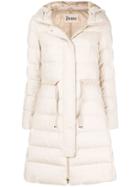 Herno Elongated Padded Coat - Nude & Neutrals