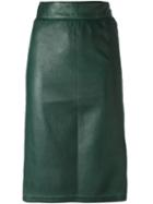 Christian Dior Vintage Straight Skirt, Women's, Size: 36, Green