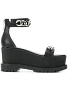 Kendall+kylie Platform Chain Sandals - Black