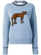 Victoria Victoria Beckham Knitted Sweatshirt - Blue