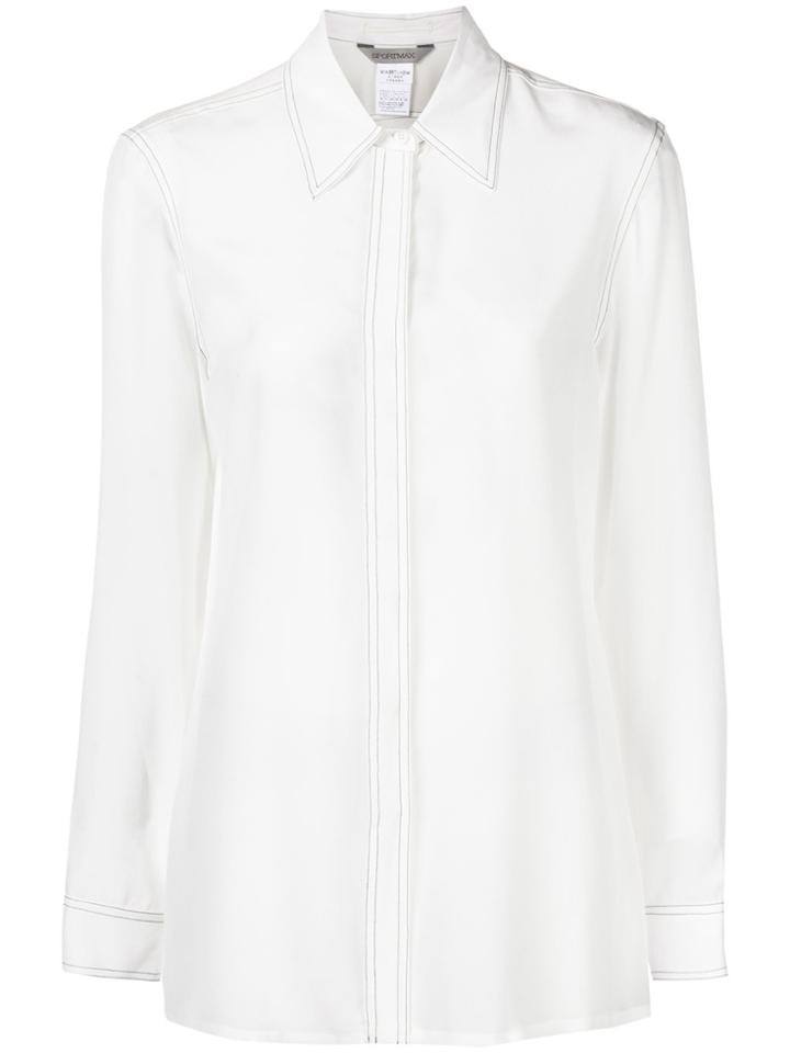 Sportmax Button Down Shirt - White