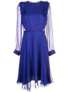 Jason Wu Ruffled Details Dress - Blue