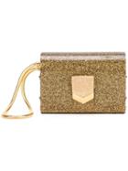 Jimmy Choo Lockett Minaudiere Clutch, Women's, Grey, Acrylic/gemstone/metal