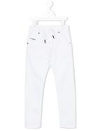 Diesel Kids - Krooley J Jogger Jeans - Kids - Cotton/polyester/spandex/elastane - 4 Yrs, Toddler Boy's, White