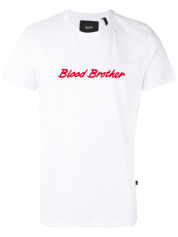 Blood Brother Nathan T-shirt - White