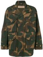 Burberry Camouflage Field Jacket - Green