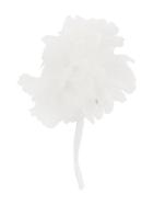 Ann Demeulemeester 3d Flower Brooch - White
