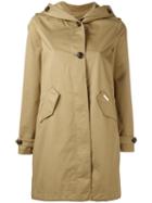 Woolrich Hooded Trench Coat, Women's, Size: Xs, Nude/neutrals, Cotton/polyester