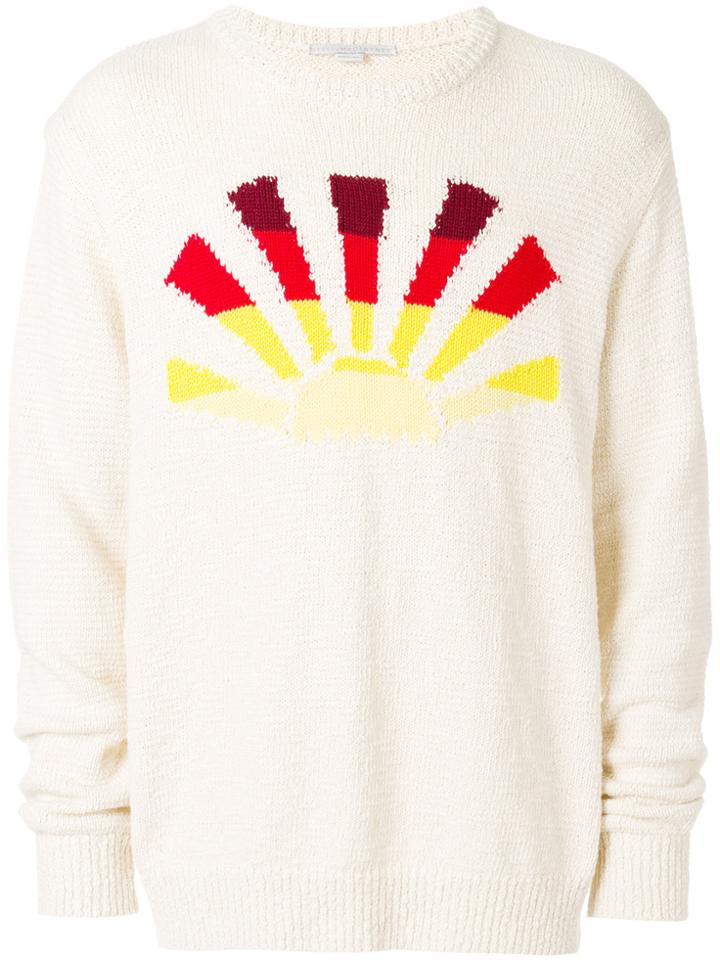 Stella Mccartney Embroidered Sweater - Nude & Neutrals