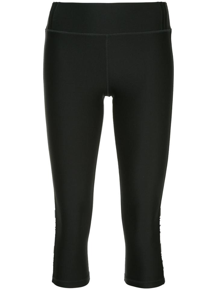 The Upside Rear Pocket Cropped Leggings - Black