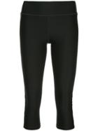 The Upside Rear Pocket Cropped Leggings - Black