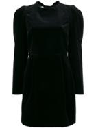 Valentino Open Back Mini Dress - Black