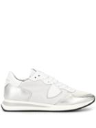 Philippe Model Metallic Panel Lace-up Sneakers - White