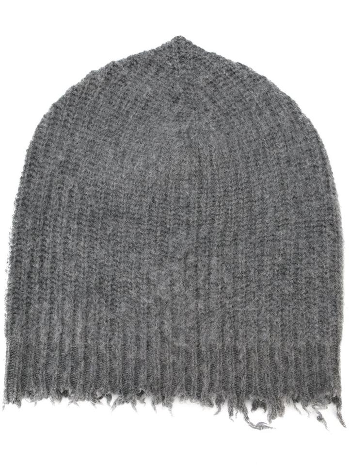 Msgm Frayed Edge Beanie
