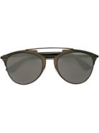 Dior Eyewear Textured Frame 'dior Reflected' Sunglasses - Black