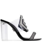 Philipp Plein Crystal-embellished Sandals - Black