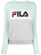 Fila Colourblock Logo Sweatshirt - Grey