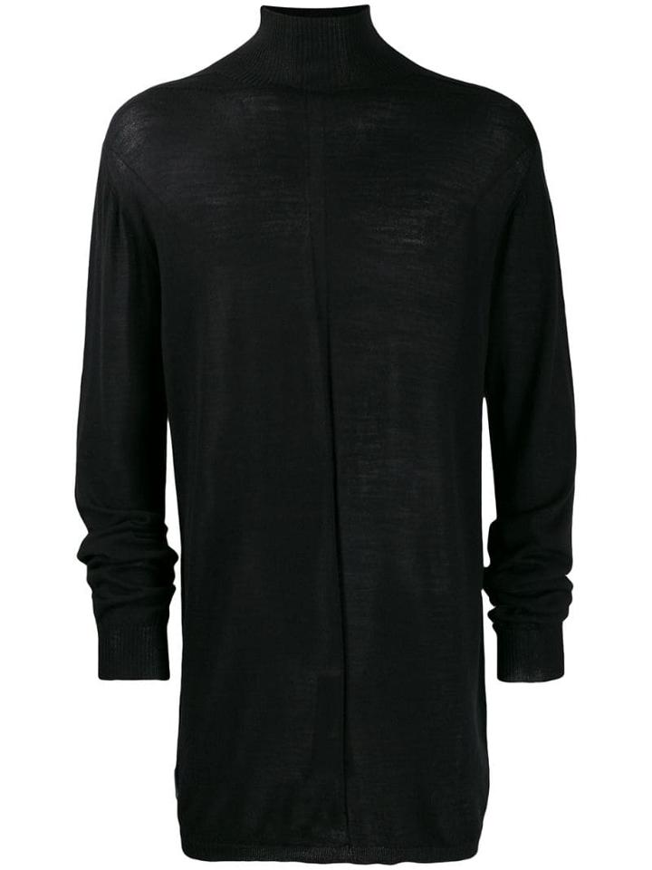 Rick Owens Larry Oversized Jumper - Black