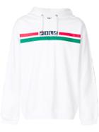 Fila Striped Colour-block Hoodie - White