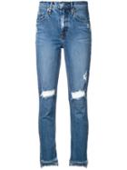 Nobody Denim - True Jean Step Up - Women - Cotton/elastodiene - 27, Blue, Cotton/elastodiene