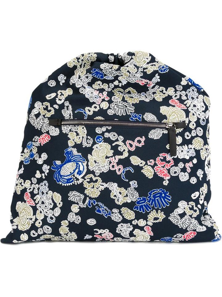 Jil Sander Printed Slouchy Backpack