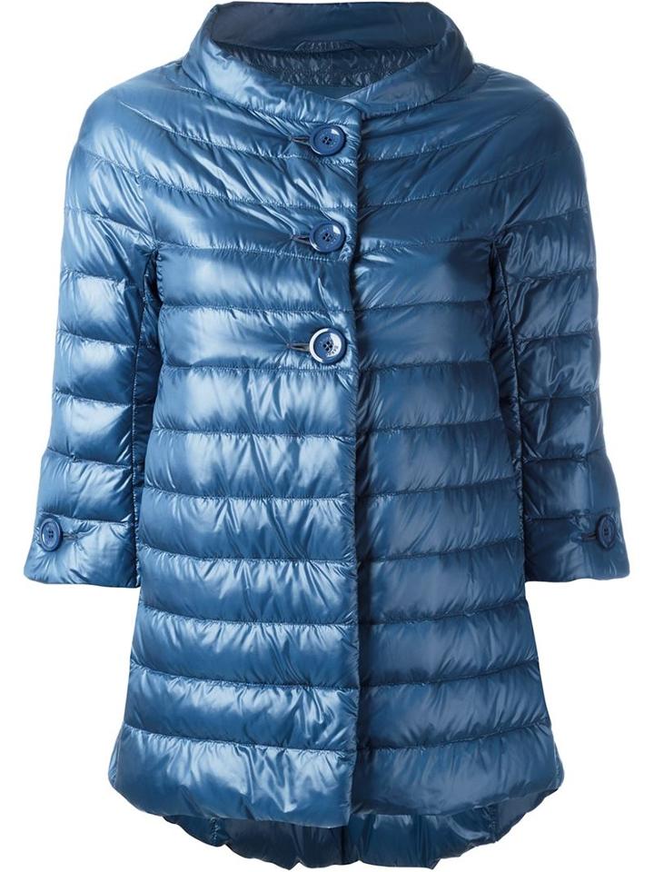 Herno Three-quarter Sleeve Puffer Jacket