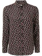 Saint Laurent Classic Shirt Colla - Black