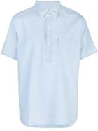 Best Made Co Chambray Popover Shirt - Blue