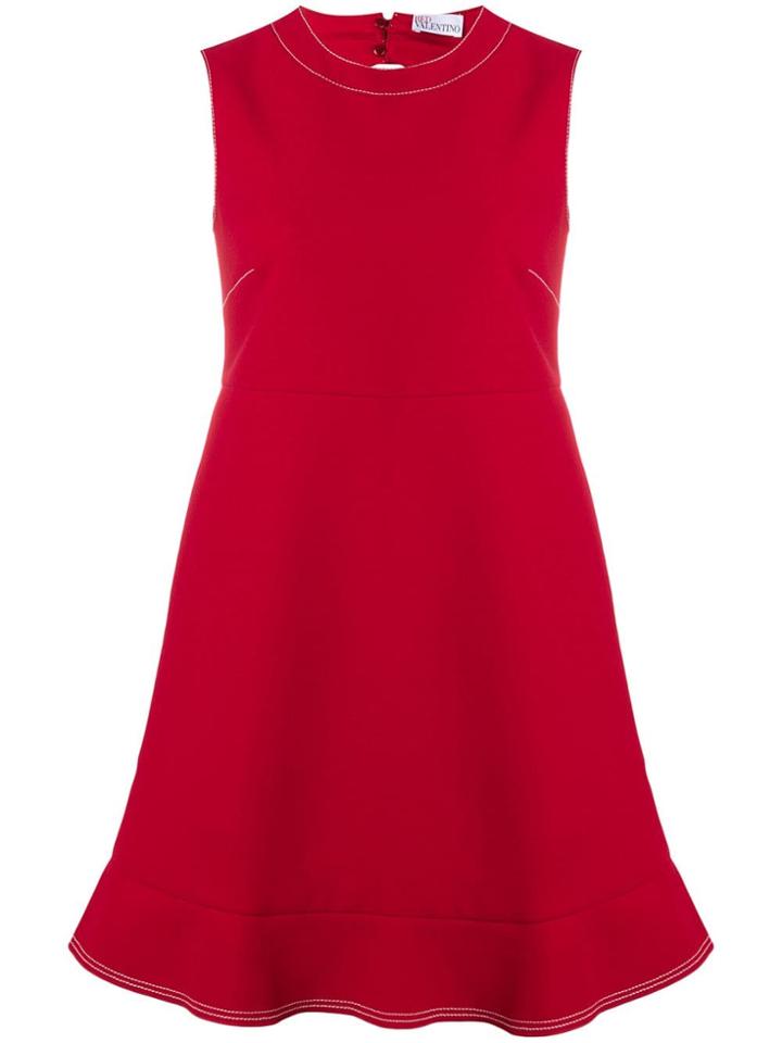 Red Valentino Cut Out Shift Dress