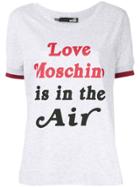 Love Moschino Love Is In The Air T-shirt - Grey