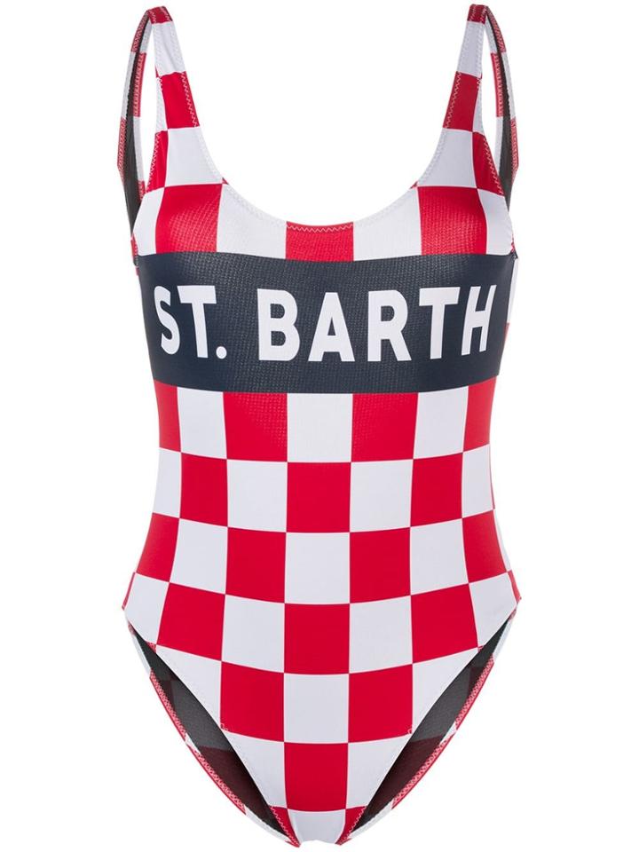 Mc2 Saint Barth Checkered One-piece