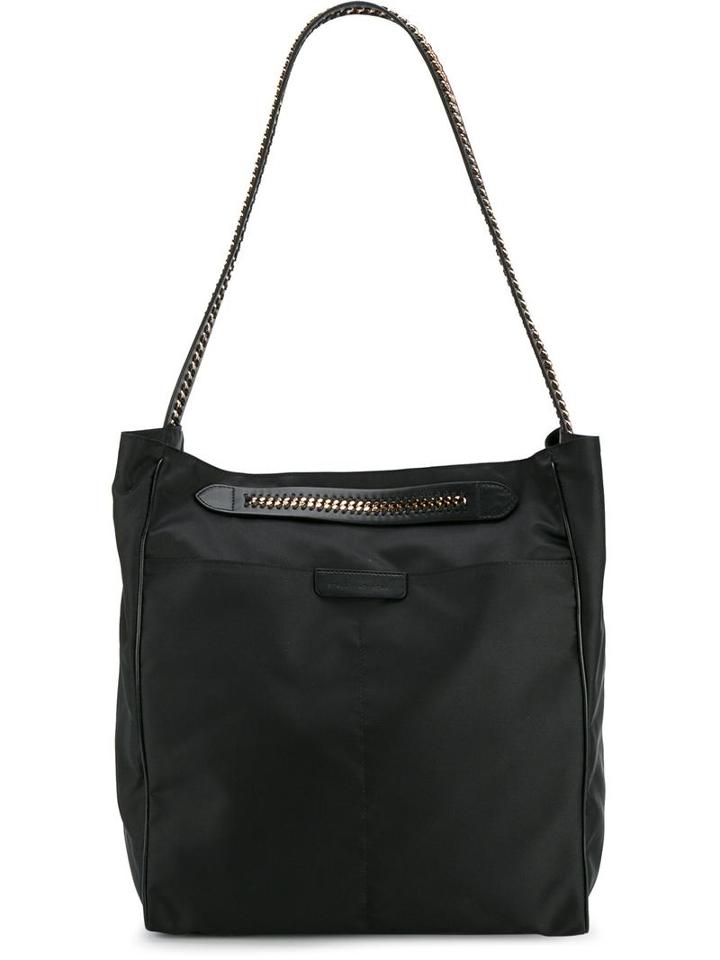 Stella Mccartney Falabella Go Hobo Bag, Women's, Black, Nylon/metal (other)