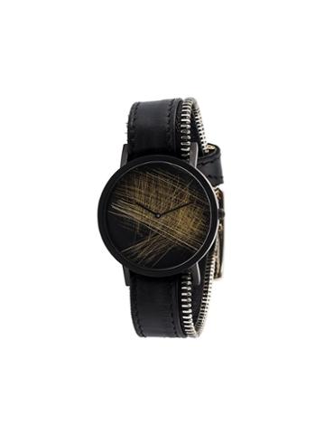 South Lane Stockholm 'avant Verge Sidezip' Watch