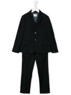 Fendi Kids Pinstripe Suit, Boy's, Size: 6 Yrs, Blue