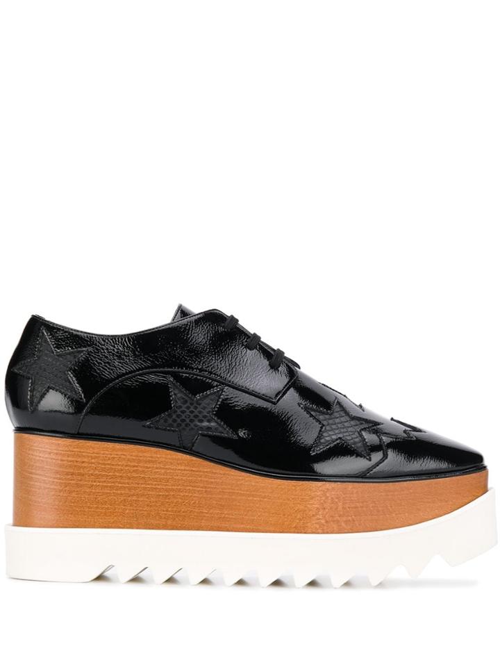 Stella Mccartney Elyse Star Platform Sneakers - Brown