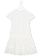 Tartine Et Chocolat Flared Dress, Girl's, Size: 6 Yrs, White